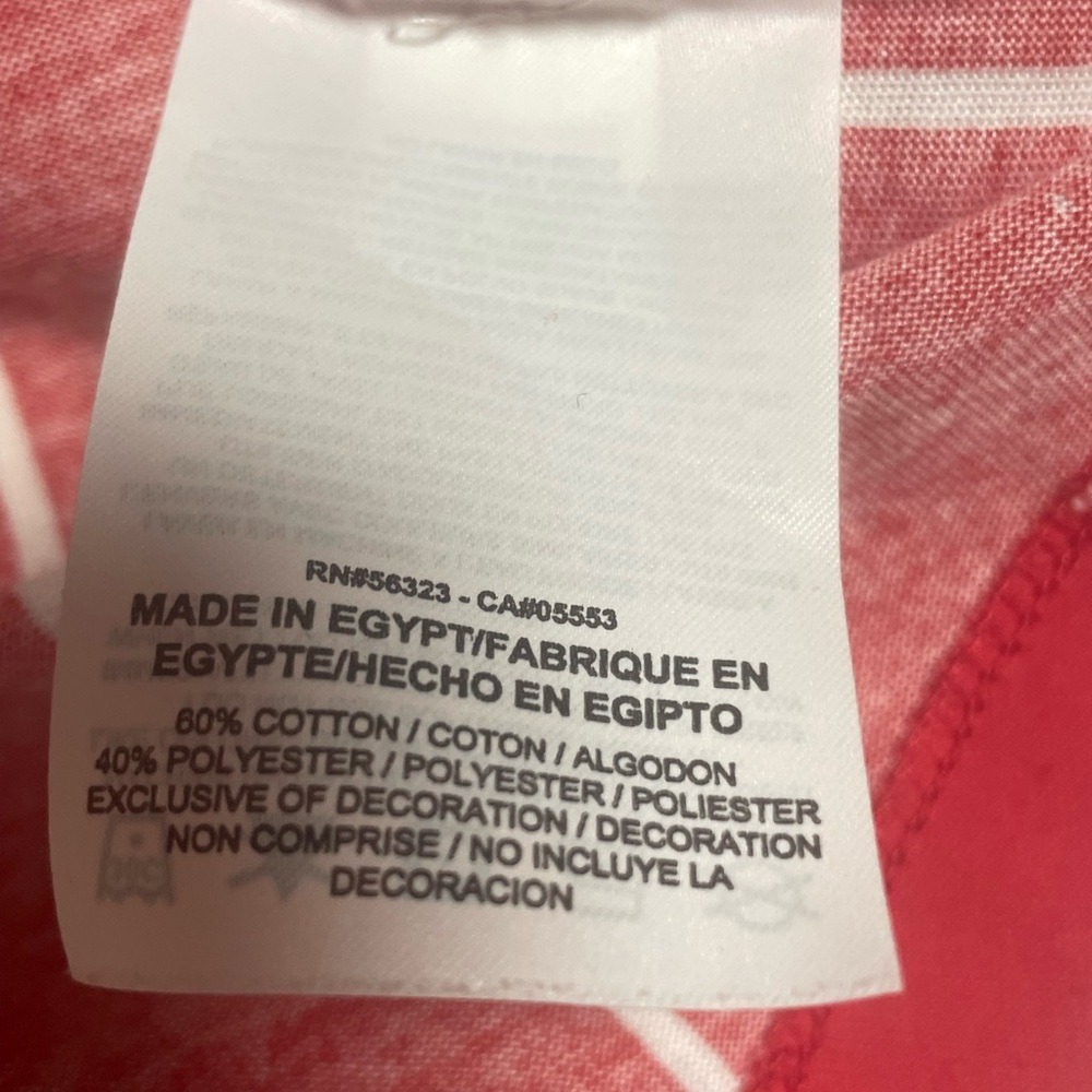 Nike Dri Fit Red Striped Hooded Basketball Tee Shirt Mens M - Picture 6 of 9